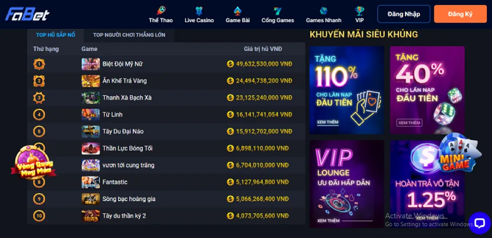 Game bắn cá giải trí sôi động tại roy79