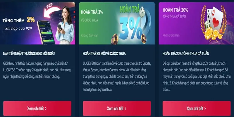 Các chương trình khuyến mãi roy79 hấp dẫn